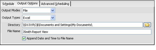 File Output Option