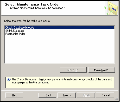 Defining Task Order