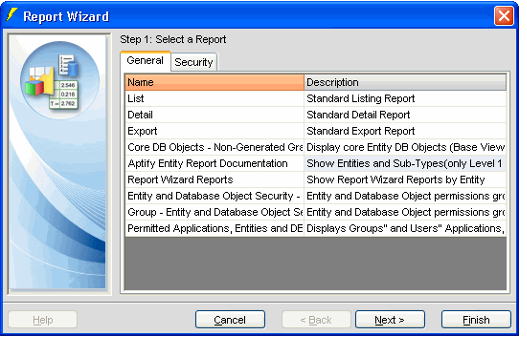 Aptify Entity Report Documentation