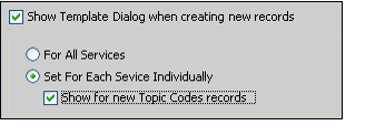 Show Dialog on -Per-Service