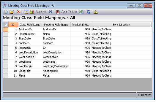 Meeting Class Field Mappings
